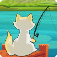小猫钓鱼模拟器官方版下载2023最新手机版(Cat Fishing Simulator)