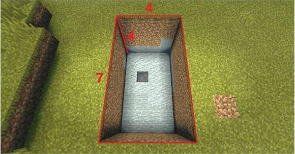 What are the steps to create an automatic water dispenser in the Minecraft game