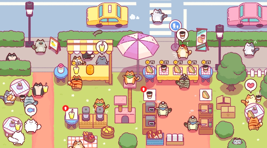 Cat Snack Bar mod apk