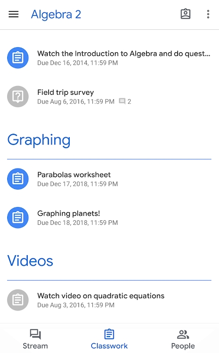 Google Classroom apk