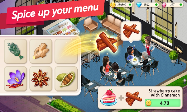 My Cafe mod apk