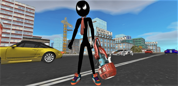 Stickman Rope Hero 2 mod apk