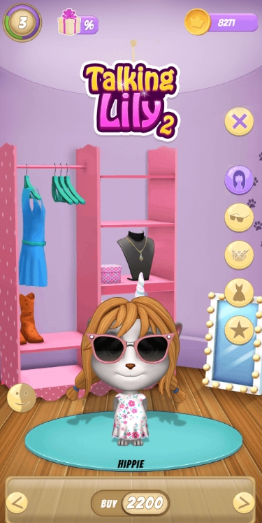 Talking Cat Lily 2 mod apk