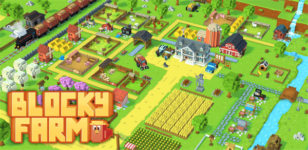 blocky farm mod apk