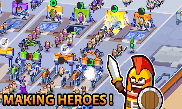 Hero Making Tycoon mod apk